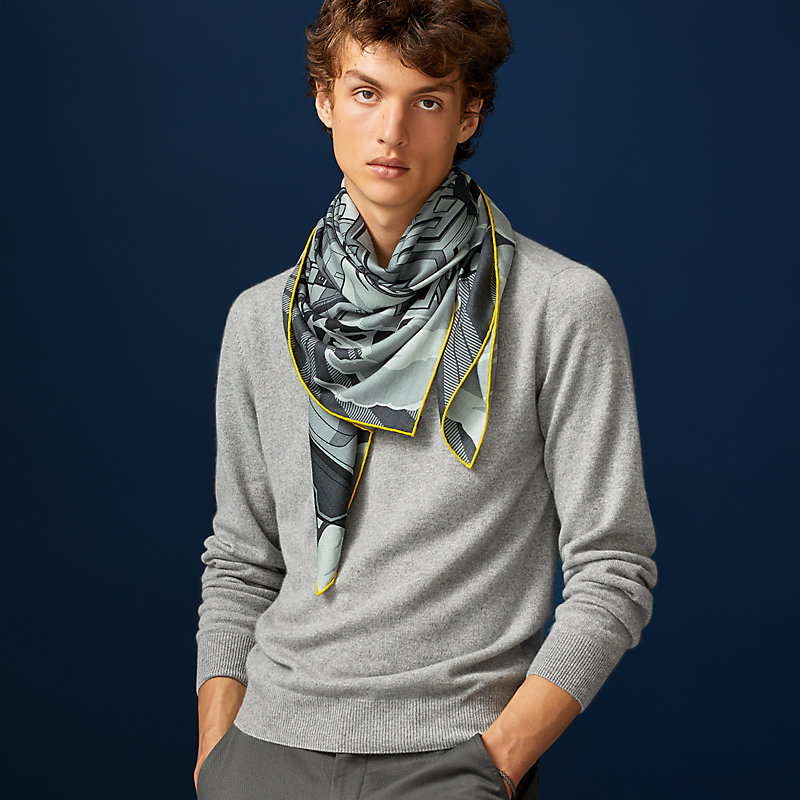 Mega Chariot scarf 100 | Hermès Singapore